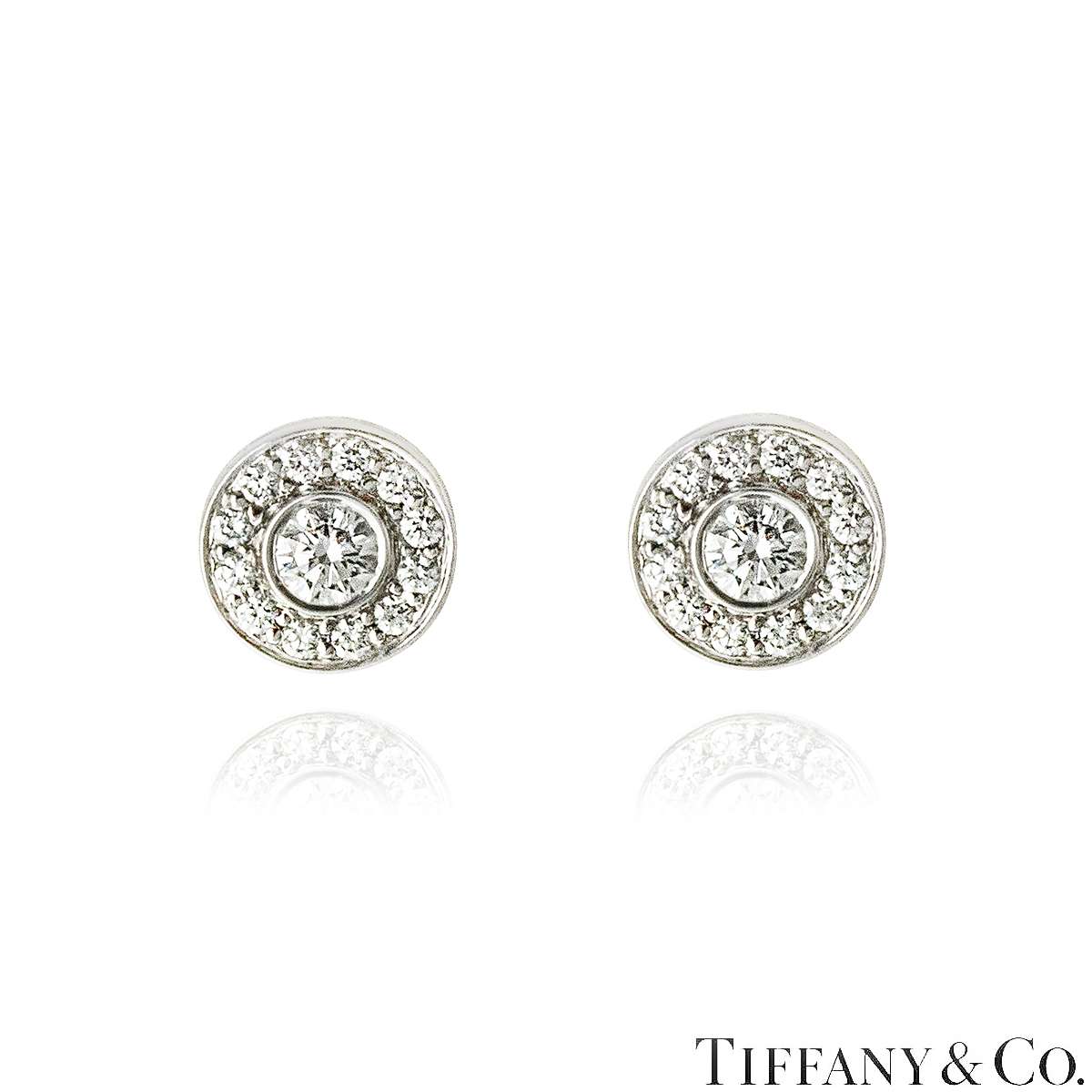 Tiffany & Co. Platinum Soleste Diamond Earrings 0.26ct TDW 60572895 Tiffany & Co. Platinum Soleste Diamond Earrings 0.26ct TDW 60572895